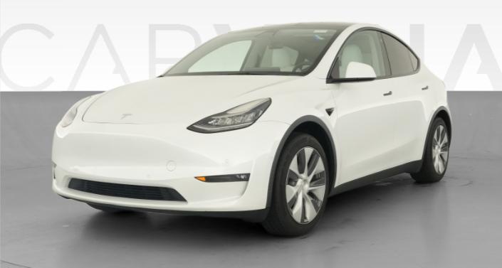 2021 Tesla Model Y Standard Range White