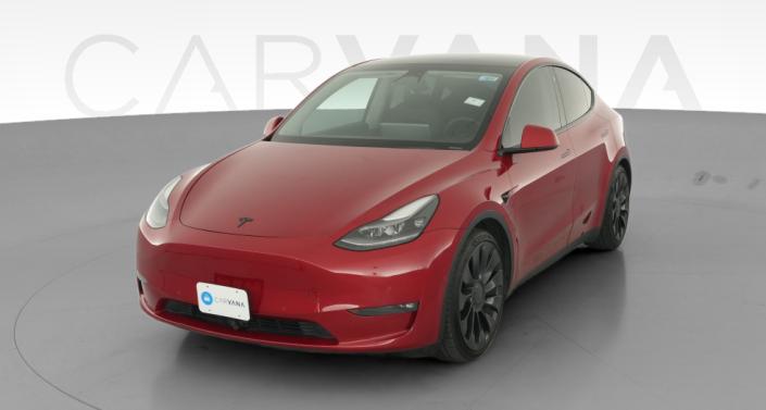 2022 Tesla Model Y Performance AWD Red