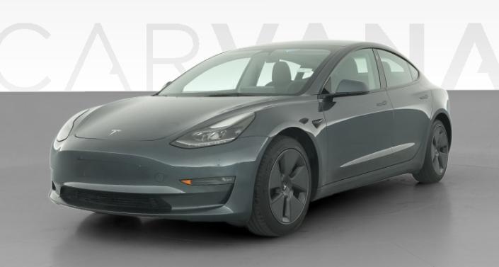 2023 Tesla Model 3 Long Range All-Wheel Drive in Midnight Silver Metallic — photo 1
