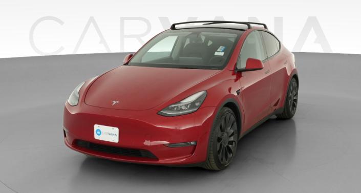 2022 Tesla Model Y Performance AWD Red