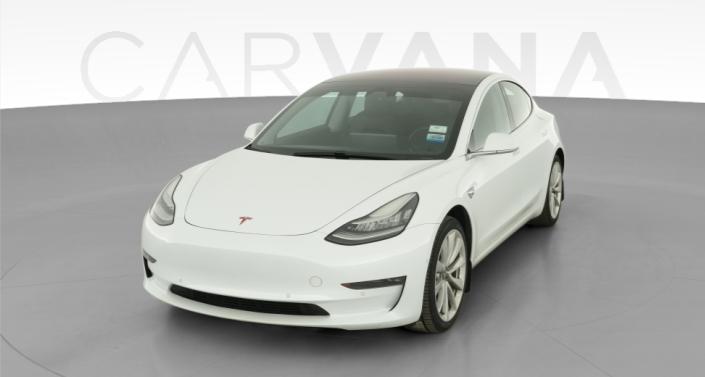 2018 Tesla Model 3 Long Range AWD White