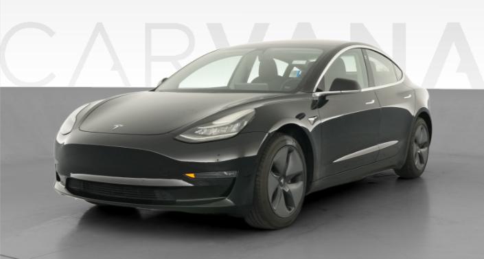 2018 Tesla Model 3 Long Range Rear-Wheel Drive in Solid Black — photo 1