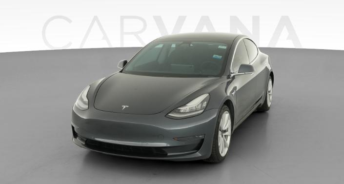 2019 Tesla Model 3 Long Range All-Wheel Drive in Midnight Silver Metallic — photo 1