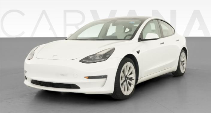 2022 Tesla Model 3 Rear-Wheel Drive White