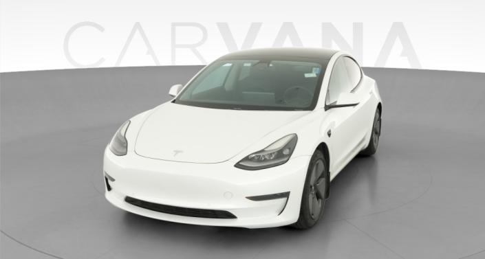 2021 Tesla Model 3 Standard Range Plus White