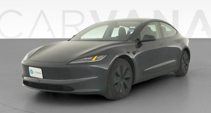 2025 Tesla Model 3 Long Range Rear-Wheel Drive in Stealth Grey — photo 1