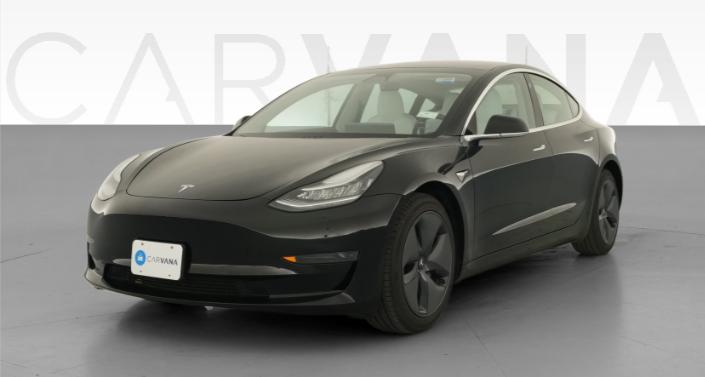 2020 Tesla Model 3 Standard Range Plus Black