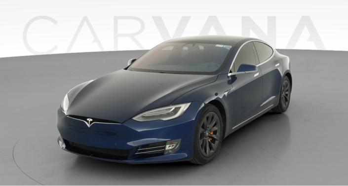 2018 Tesla Model S 75D in Deep Blue Metallic — photo 1